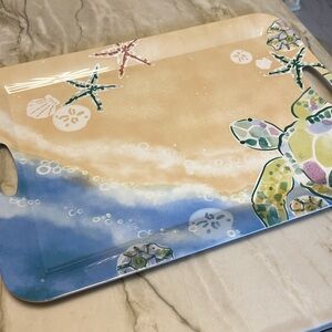 Melamine Turtle Tray,  ~19.75” x 14.75”